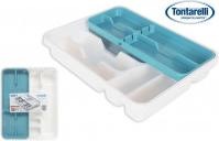 Tontarelli Range-couverts Compartiments 62 40x31cm