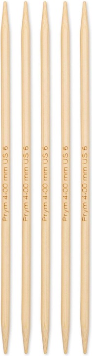Prym Knitting needles BAMBOO 4.00 mm, 15 cm