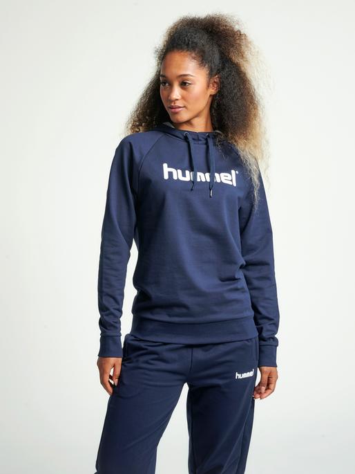 Immagine prodotto hummel Go Cotone Logo Felpa Con Cappuccio Donna (L)