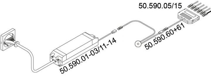 Produktbild L&S Berührungs-Dimmschalter Einbau 12 / 24 V