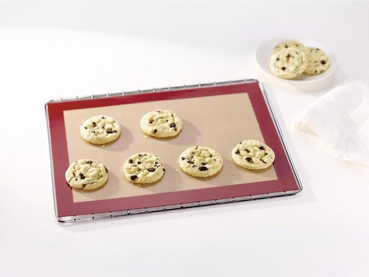 Image du produit Xavax Tapis de cuisson en silicone, rectangulaire, 40 x 30 cm, rouge-brun (40 x 30 cm)