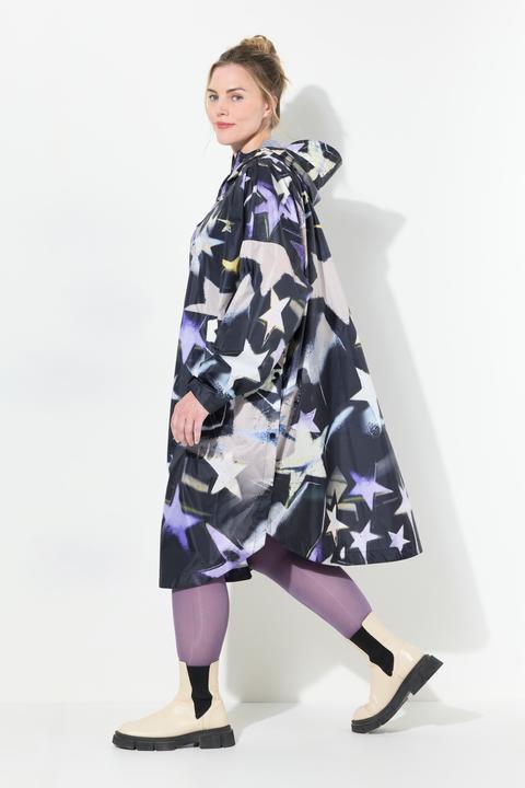 Produktbild Laurasøn Funktions-Regencape, Unisex, Print, Kapuze (One Size)
