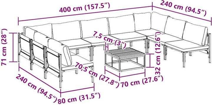 Produktbild vidaXL Nathaniel