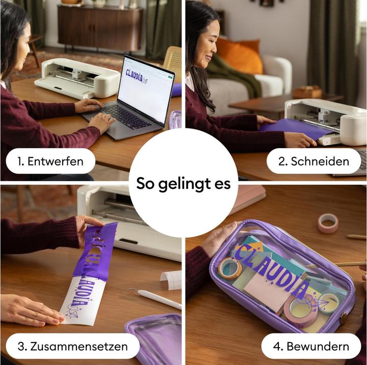 Actual product image Cricut Explore™ 5 Essential Bundle (Cream)