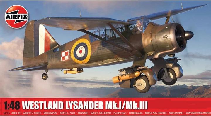 Actual product image Airfix Westland Lysander Mk.I / Mk.III