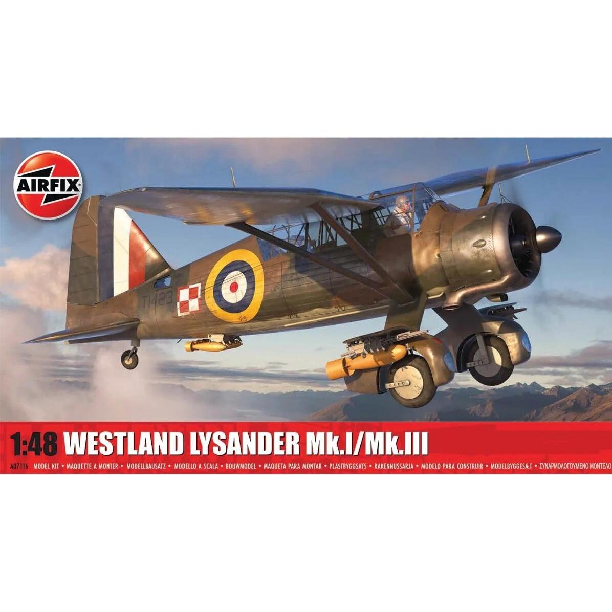Airfix Westland Lysander Mk.I / Mk.III (A07116)