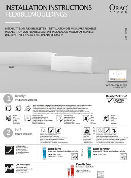 Actual product image Orac Decor SX 172 Flex