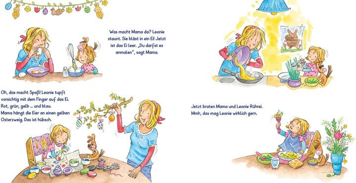 Produktbild Leonie freut sich auf Ostern (Sandra Grimm, Stéffie Becker, Deutsch)