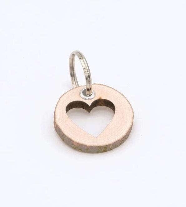 Actual product image Hobby Fun Key ring heart Ø 4-5 cm
