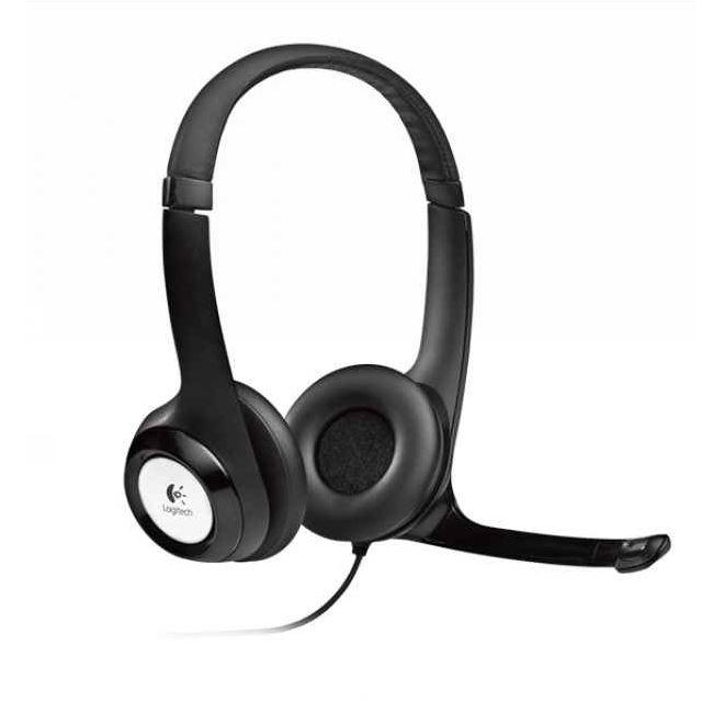 Logitech Nero H390 (Cablato, Usb-A), Cuffie Da Ufficio,