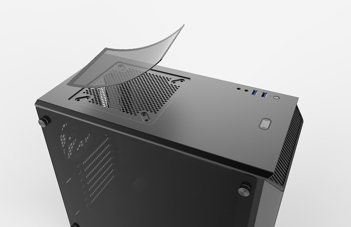 Actual product image Phanteks Eclipse P300 Tempered Glass (ATX, mATX, Mini-ITX)