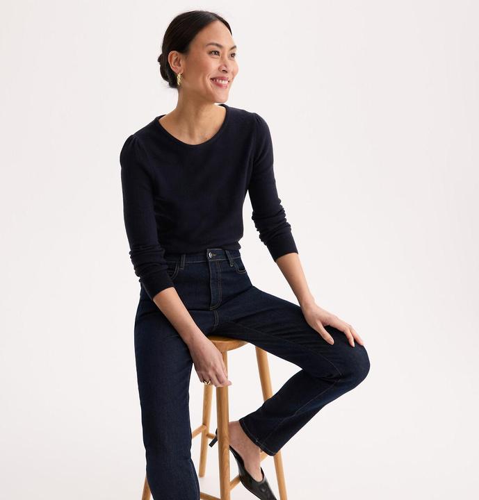 Produktbild Anne Weyburn Pullover mit rundem Ausschnitt (42)