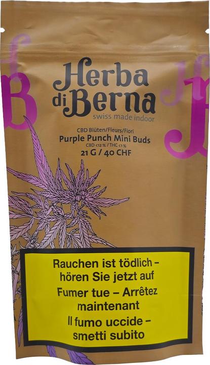 Herba di Berna Purple Punch Mini-Buds 21g (21 g, Indoor)