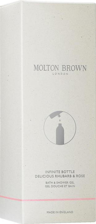 Produktbild Molton Brown Delicious Rhubarb & Rose Infinite Bottle Bath & Shower Gel (400 ml)