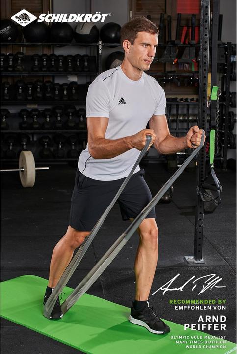 Produktbild Schildkröt Fitnessbänder (2 m, Leicht, Mittel)