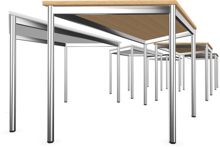 Produktbild Dietiker Atos II Besprechungstisch Trapez (1400 x 606 x 749 mm)