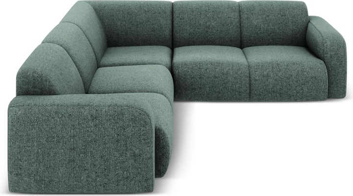 Actual product image Micadoni Symmetrical Corner Sofa, "Molino", 5 Seats, 252x252x75 Made in Europe (Corner sofa)