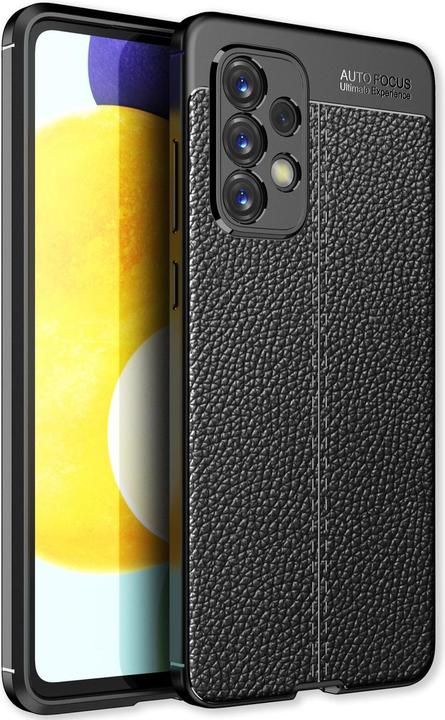 Nalia Silicone hoes in lederlook (Samsung Galaxy A33)