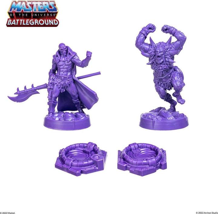 Actual product image Archon Studio ARCD0003 - Masters of the Universe Battleground - Wave 1 Evil Warriors Faction, (DE Expansion) (German)