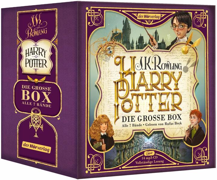 Actual product image Harry Potter. Die grosse Box zum Jubiläum. Alle 7 Bände (J.K. Rowling, German)