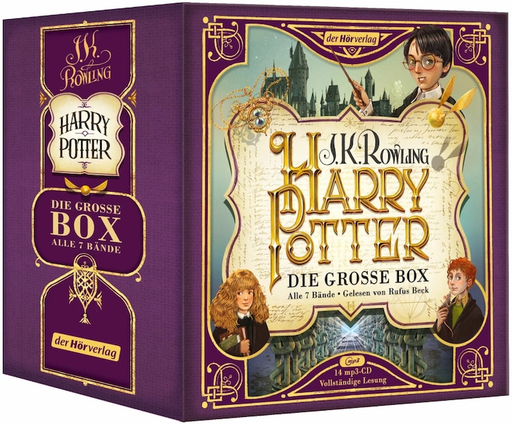 Immagine prodotto Harry Potter. Die grosse Box zum Jubiläum. Alle 7 Bände (J.K. Rowling, Tedesco)