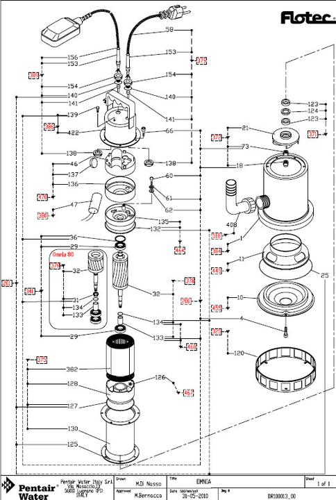 Immagine prodotto Flotec Pompa sommergibile per acque reflue OMNIA 160/7 (Pompa per acque cariche)