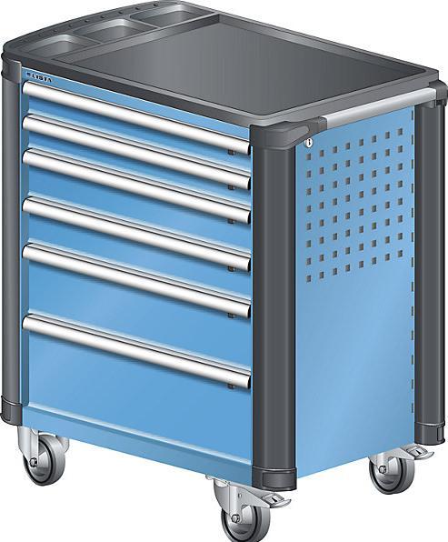 Actual product image Lista Workshop trolley