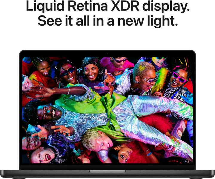 Produktbild Apple MacBook Pro 14 – 2025 (14.20", 512 GB, 32 GB, DE, M5)