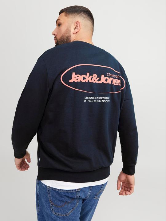 Produktbild Jack & Jones Plus Size Gedruckt Sweatshirt Sweatshirt (4XL)