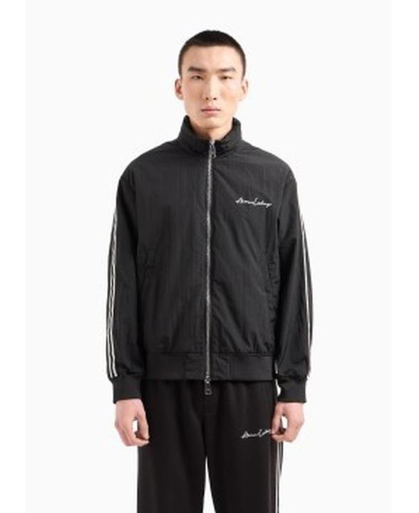 Actual product image Armani Exchange Signature Logo Bomber Jacket (L)