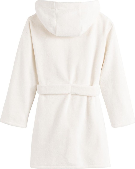 Image du produit La Redoute Collections Robe de chambre douillette en polaire avec capuche (110)