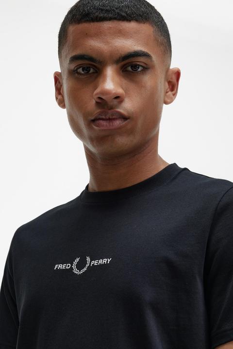 Image du produit Fred Perry T-shirt Brodé (S)
