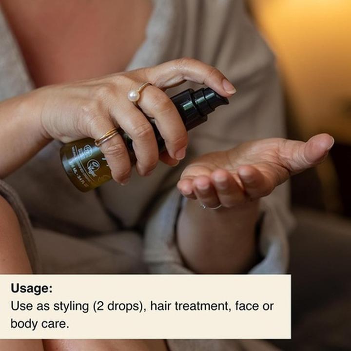 Image du produit Zenz Huile de traitement Huile capillaire Menthe douce n° 96 50 ml Huile multifonctionnelle Nourrit les (100 ml)