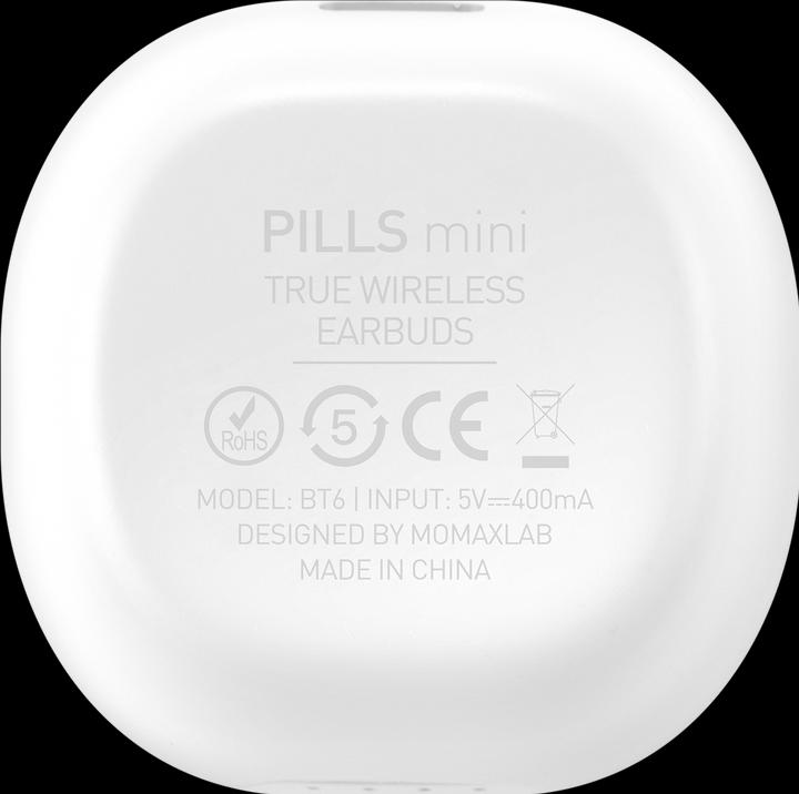 Produktbild Momax Audio PILLS MINI Bluetooth Earbuds (5 h, Kabellos)