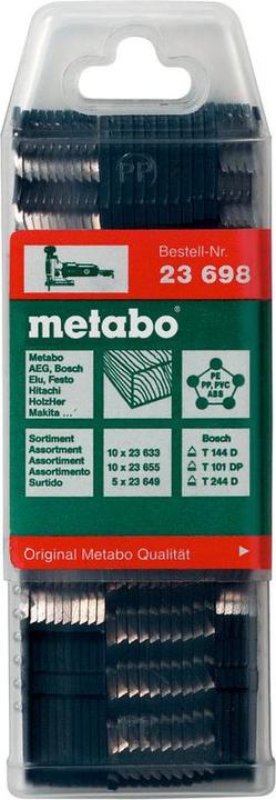 Produktbild Metabo Stichsägeblattsortiment 4