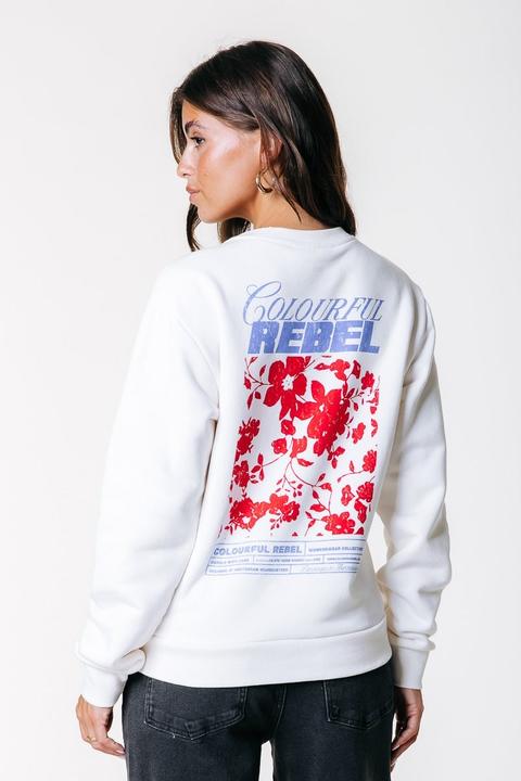 Produktbild Colourful Rebel Felpa Relax Floreale (XL)