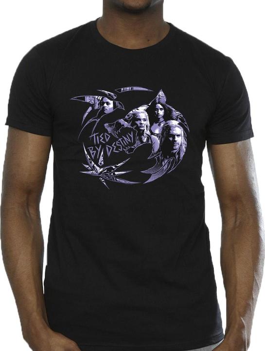 Produktbild Netflix The Witcher Wolf Logo Infill TShirt (M)
