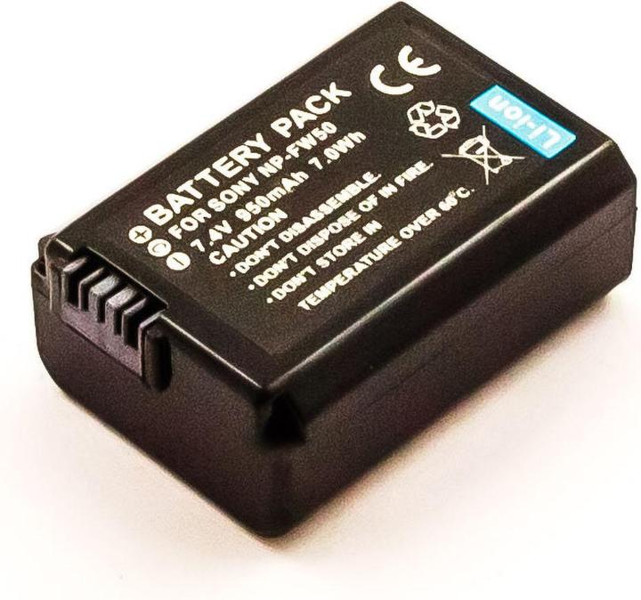 Produktbild AGI Akku kompatibel mit Sony A7R E-Mount - Akku - 860 mAh (Kamera Akku)