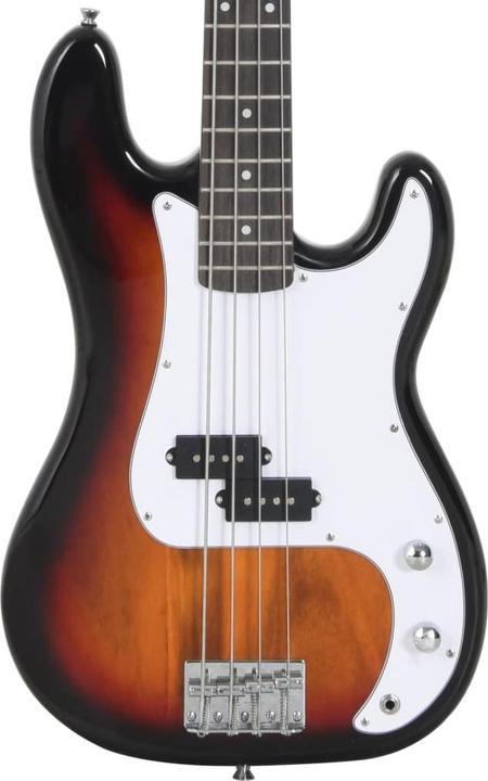 Actual product image vidaXL Jecho (Electric bass, Wood-based material, Birch wood, Solid sycamore wood)