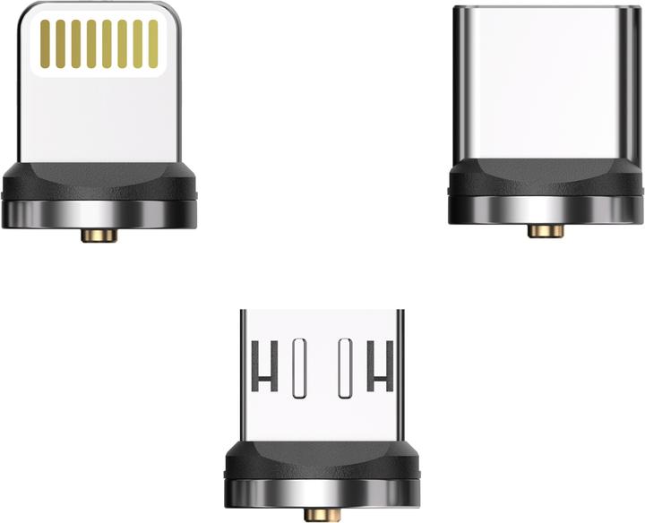 Image du produit Statik Mag.Tip for Mag.Chargecables PUP-0135 1xLightn.1xUSB-C,1xMicro-USB (10 W)