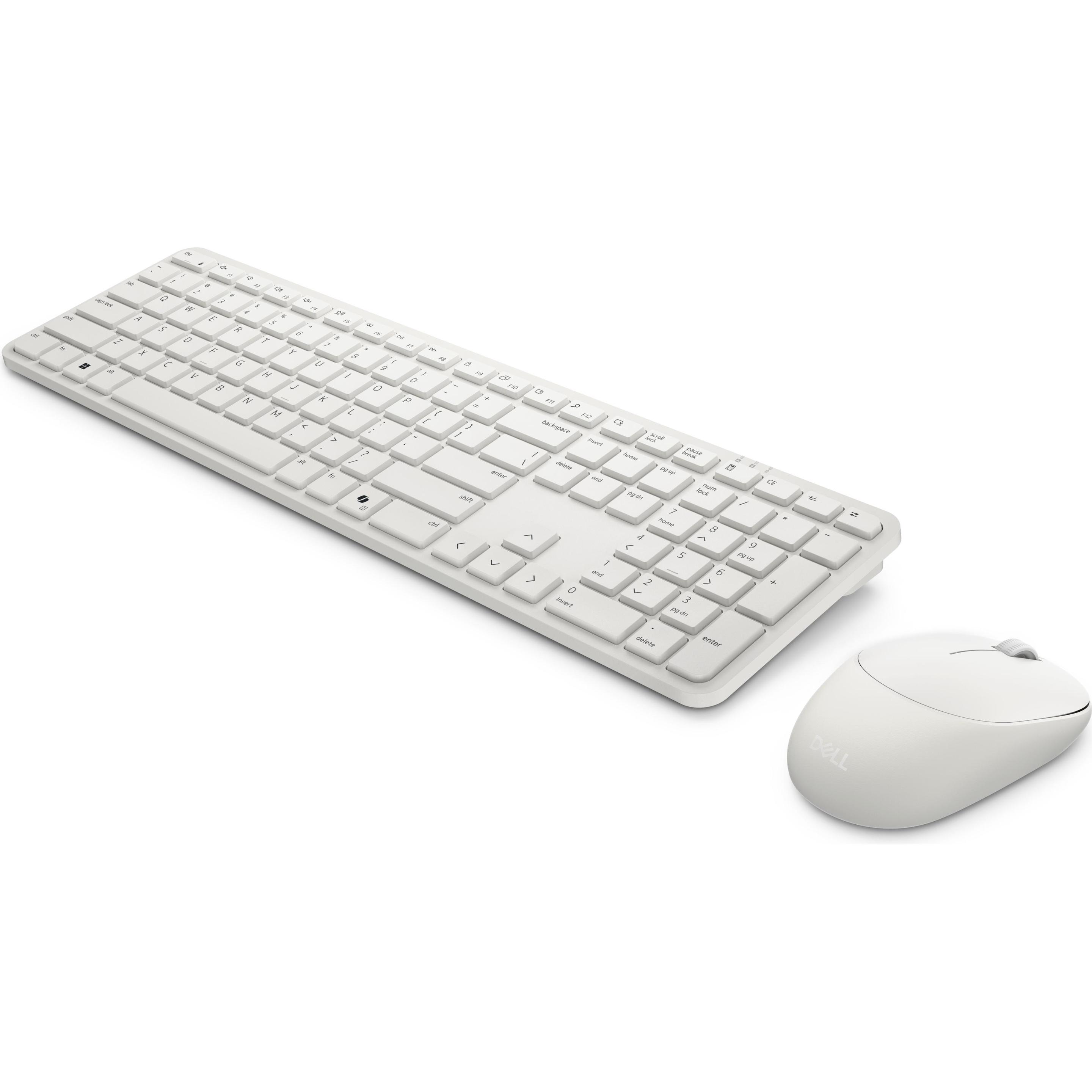 Dell Pro 5 Keyboard and Mouse - KM526 (Italiano, Senza fili), Tastiera, Bianco