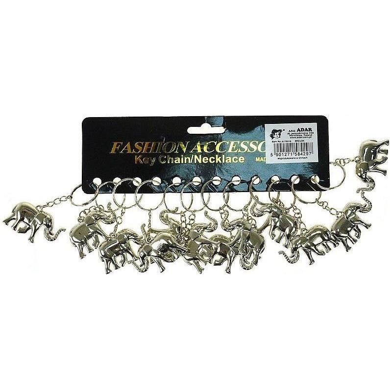 Adar, Portachiavi, Elefanten-Schlüsselanhänger aus Kunststoff (12 Stück)