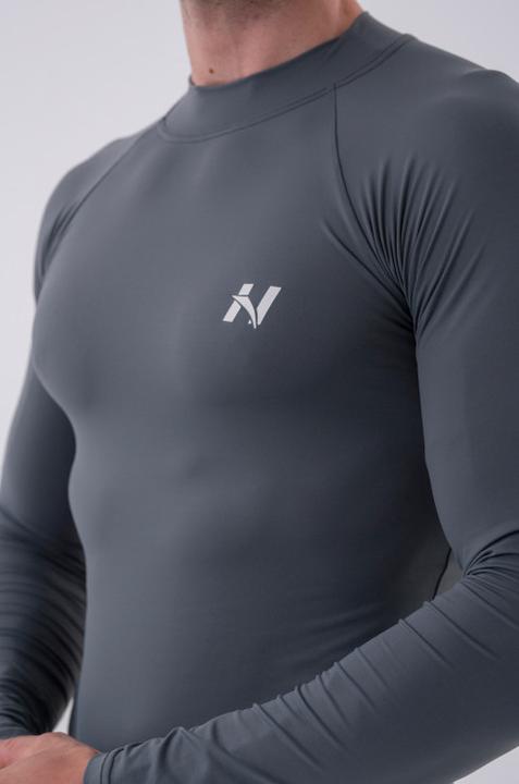 Produktbild Nebbia Functional T-shirt with long sleeves "Active" 328 grey (L)