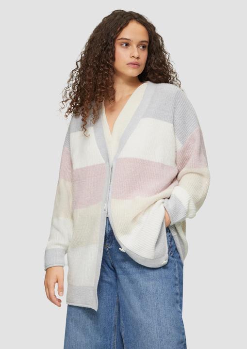 Immagine prodotto S.Oliver Strickjacke Flauschige Oversize-Strickjacke (54)