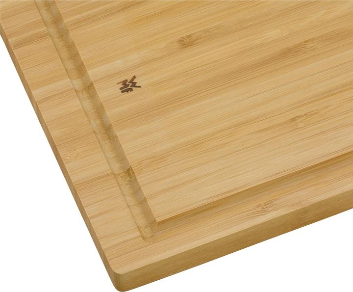 Produktbild WMF Bambus natur Schneidebrett klein mit Saftrille – klingenschonend