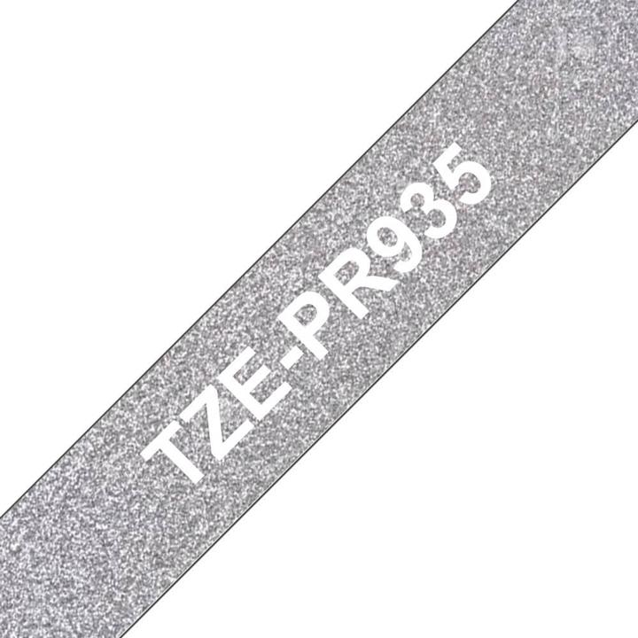 Brother TZe-PR935 (1.20 cm, Silber)