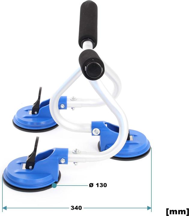 Actual product image Toboli Kayak Roller Kayak Load Assist 100 kg with Suction Cups Roof Car Aluminium Boat Mounting Canoe SUV