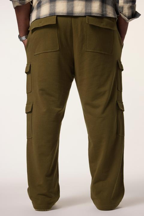 Actual product image Sthuge sweat cargo pants, baggy fit, elasticated waistband, cargo pockets, up to 8 XL (5XL)