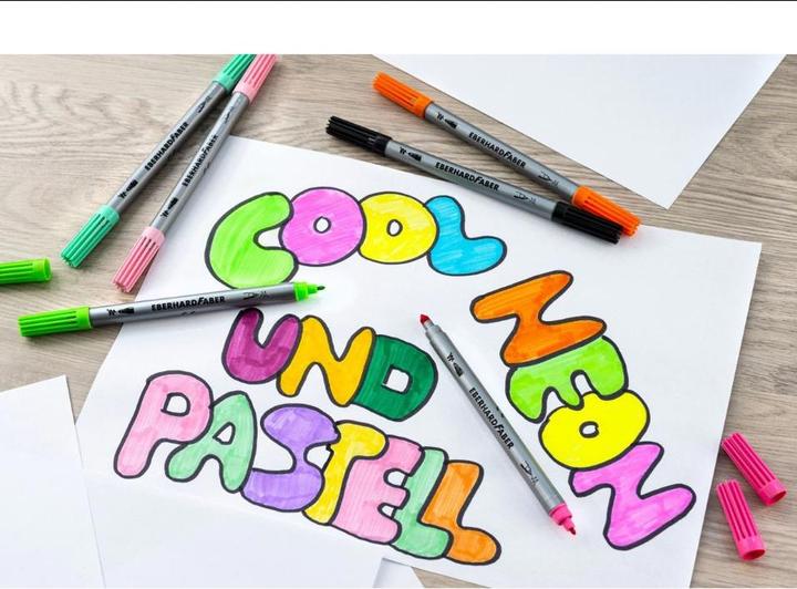 Produktbild EberhardFaber Fasermaler Colori 20 Stück, Mehrfarbig (20x)