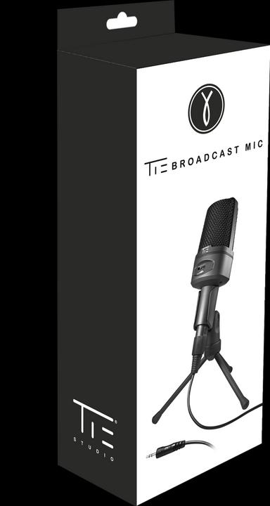 Actual product image TIE broadcast mic